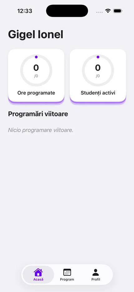 Activitatea instructorului
